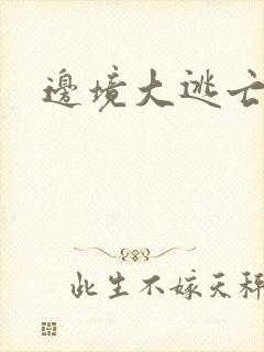 边境大逃亡