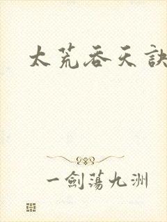 太荒吞天诀小说