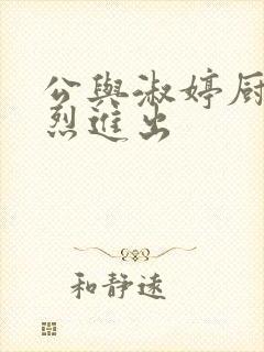 公与淑婷厨房猛烈进出