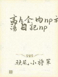 高h全肉np放荡日记np