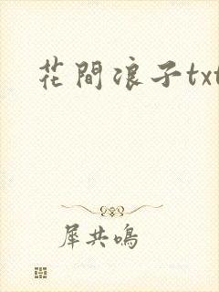 花间浪子txt