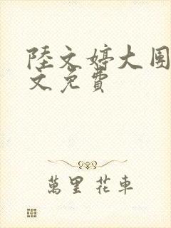 陆文婷大团圆全文免费