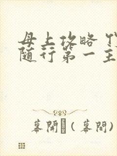 母上攻略 竹影随行第一主板