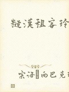 糙汉租客玲珑塔