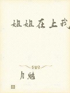 姐姐在上我在下