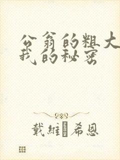 公翁的粗大放进我的秘密