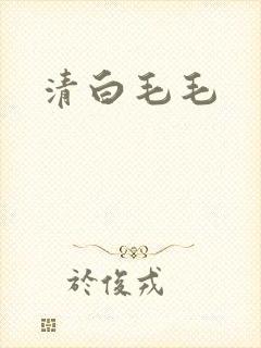 清白毛毛