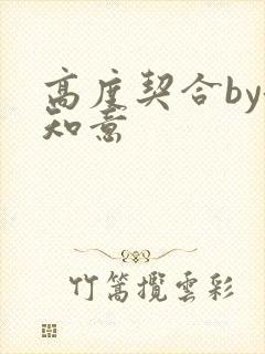 高度契合by洛知意
