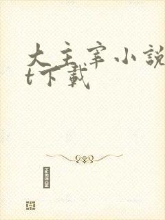 大主宰小说txt下载