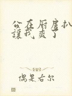 公在厨房扒开腿让我爽了