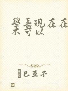 学长现在在上课不可以