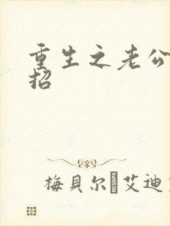 重生之老公请接招