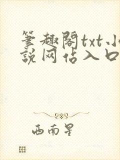 笔趣阁txt小说网站入口