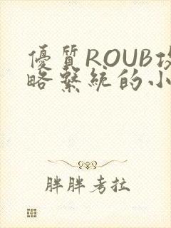 优质ROUB攻略系统的小说最新章节