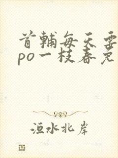 首辅每天要不够po一枝春免费阅读