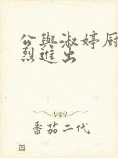 公与淑婷厨房猛烈进出