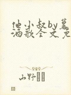 他小叔by暮色酒歌全文免费阅读