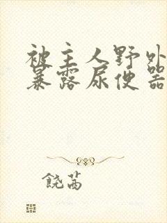 被主人野外调教暴露尿便器