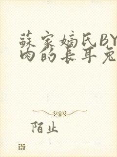 苏家嫡氏BY吃肉的长耳兔