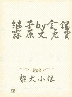 继子by金银花露原文免费阅读