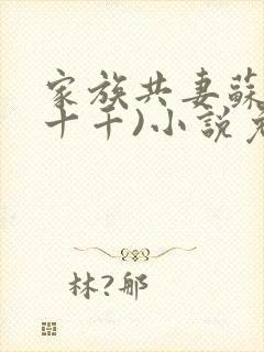 家族共妻苏苏(十千)小说免费