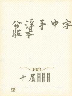 公浮手中字最新版本