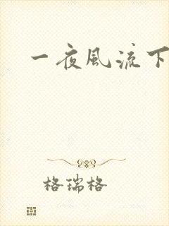 一夜风流下载