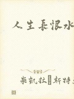人生长恨水长东