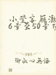 小莹客厅激情46章至50章视