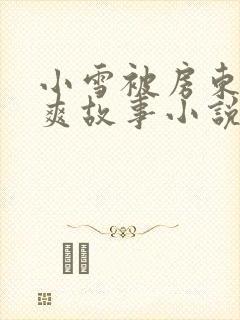 小雪被房东的好爽故事小说