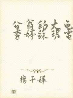 公翁的大龟挺进秀婷苏玥电影