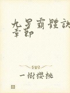 九星霸体诀最近章节