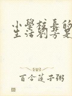 小学校长的幸福生活刘芳是谁