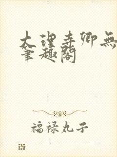 大理寺卿无删改笔趣阁