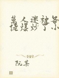 万人迷被各路大佬爆炒了小说