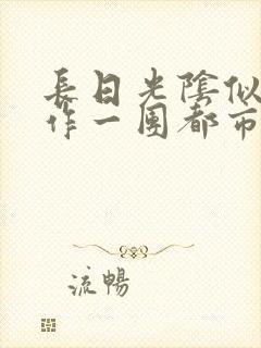 长日光阴似箭乱作一团都市言情