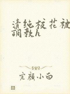 清纯校花被地狱调教h