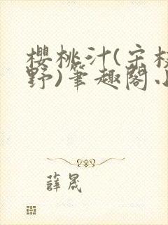 樱桃汁(宋枝江野)笔趣阁小说