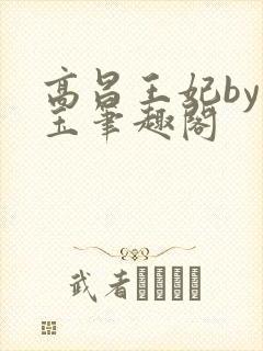 高昌王妃by黛玉笔趣阁