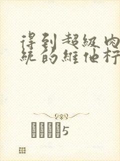 得到超级肉禽系统的维他柠檬茶