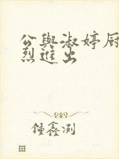 公与淑婷厨房猛烈进出