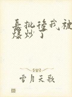 长批后我被宿敌爆炒了