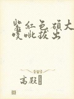 紫红色硕大噗呲噗呲拔出