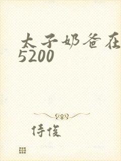 太子奶爸在花都5200