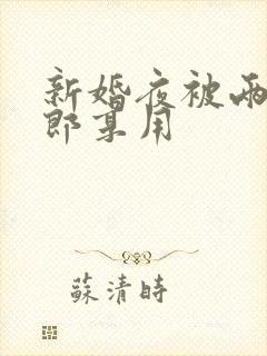 新婚夜被两个伴郎享用