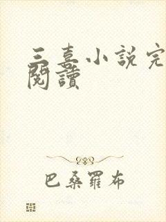 三喜小说完整版阅读