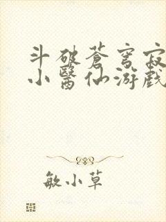 斗破苍穹寂寞的小医仙游戏世界