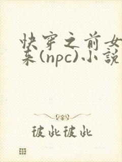 快穿之前女友归来(npc)小说免费阅读
