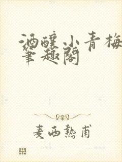 酒酿小青梅po笔趣阁