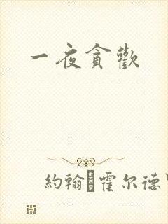 一夜贪欢